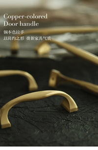 鼎格法式黄铜柜门拉手轻奢抽屉橱柜衣柜现代简约拉手