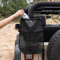 UTV Trash Bag Ventilated Mesh Trash Bag Reinforced Container for off-Roaders