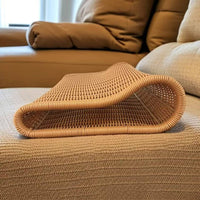 Rattan Neck Pillow Breathable Woven Neck Pillow Textured
