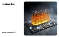 Lighted Ice Container 7 Color Changing Lights Glowing Beer Container Glowing Drink Chiller Sturdy Plastic Brightness up Drink