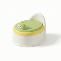 Easy-to-Clean Training Potty Portable Potty with Lid Secure Toilet Clutterclear for Children, Travel