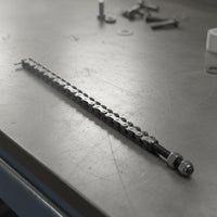 Pallet Jack Handle Chain with Threaded Rod Manual Forklift Handle Chain Assembly Sturdy Mechanical Component for Mechanics, Warehouses