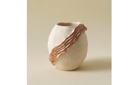 Ceramic Vase Handmade Decorative Vase Matte Vessel for Living Room
