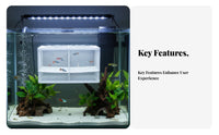 Aquatic Breeding Box Vented for Water Flow Aquatic Fry Separation Hatchery Aquatic Habitat Nursery Box Removable Dividers