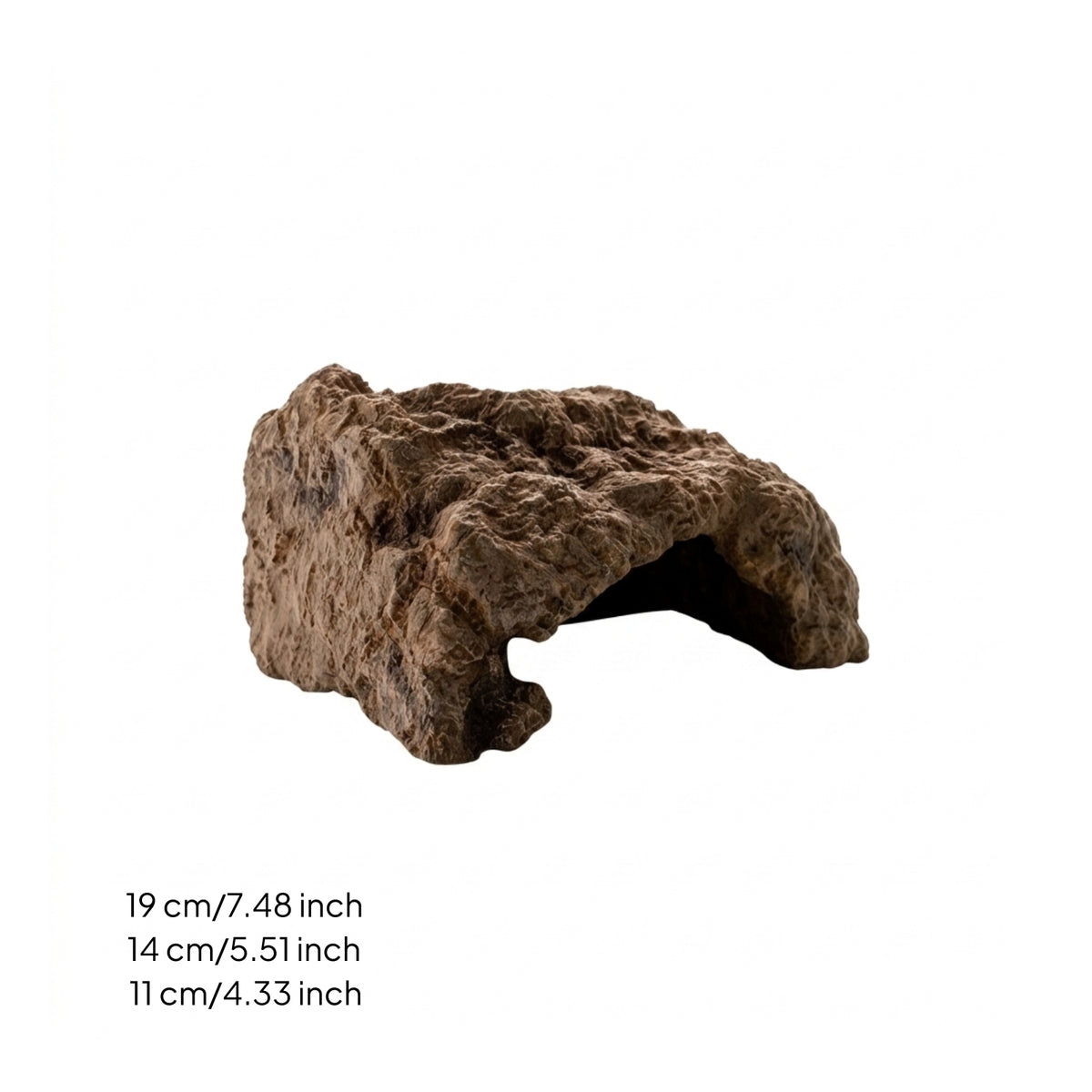 Hide Cave Resin Aquarium Cave Natural for Aquatic Creatures