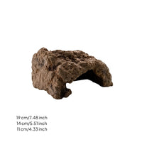 Hide Cave Resin Aquarium Cave Natural for Aquatic Creatures