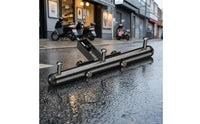 Heavy Duty Delivery Bag Rack Metal Scooter Front Rack Hook Pins Electric Bike Hanger Cylindrical Bar