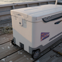 Hengguan 68L Large Capacity Fishing Cooler Box for Sea Fishing and Boat Fishing