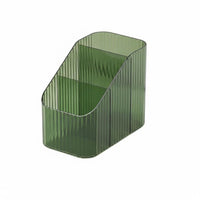 Desktop Makeup Organizer Easy to Clean Clear Plastic Organizer Space-Saving