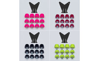 12 Pieces Replacement Studs with Wrench Screw-in Replacement Spikes Detachable