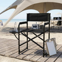 Folding Camping Chair with Side Table Portable Camping Chair Leisure Furniture