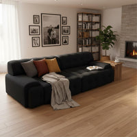 Electric Sofa Bed Transformable Design Multi-Functional Textile Sofa Easy Conversion Folding Sleeper Recliner for Small Areas, Home Theater