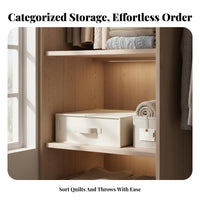 Bedding Storage Containers Foldable Drawers Dust Proof for Closet