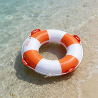 Thickened Child Swim Float with Rope Water Toy Retro Design for Outdoor