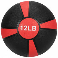 Weighted medicines Ball Anti-Slip Rubber Weighted medicines Ball Segmented Fitness Equipment for Abdominal Workouts, Squats