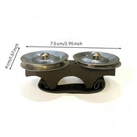 Finger Cymbals Compact Finger Jingle Shaker Accessory with Elastic Strap Ergonomic Hand Shaker with Elastic Strap Portable