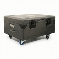 par Lighting Case with Wheels Reinforced Reinforced Travel Enclosure with Wheels Rolling for Event Planners, Live Events