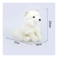 Stuffed Forest Animal Doll Lifelike Forest Animal Stuffed Animal Fuzzy