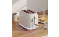 Multifunction Electric Toast Appliance Automatic 2-Slice Toaster Compact 2 Slice Toaster Easy to Use