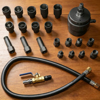 Internal Combustion Combustion Nozzle Removal Set Heavy Duty Pneumatic Nozzle Puller Set Time and Labor Saving for Mechanics, Technicians