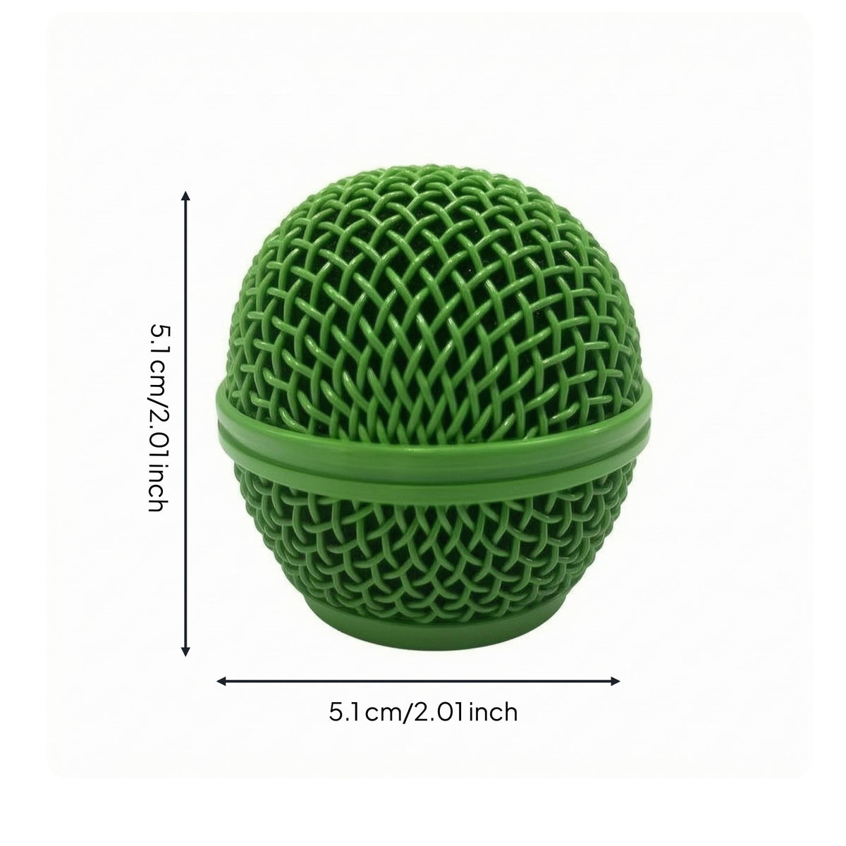 Wire Mesh Microphone Grille Domed Alloy Audio Gear Mesh Cap Smooth Band Audio Gear Part