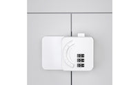 Password Change Tool Included 3-Digit Combination Lock Easy to Install Self-Adhesive Lock