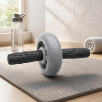 Fitness Roller Compact Exercise Wheel Stable Abdominal Roller for Home Workout