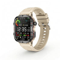 Touchscreen Smart Watch Waterproof Sturdy Sports Watch Heart Rate for Workouts