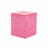 Dessert Display Pedestal Acrylic Buffet Table Elevators Textured Cake Display for Gatherings Planners, Weddings