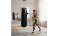Hanging Punching Bag Empty Fillable Punching Bag Unfilled Equipment for Strikers, Fighting Discipline Practitioners Artists, Home Gym, Garage