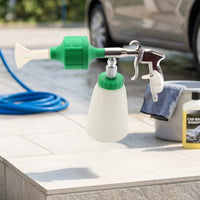 Car Cleaning Foam Sprayer for Efficient Car Washing, Aluminum High Pressure Interior Cleaning Tool, Car Shampoo Sprayer and Foam Blaster