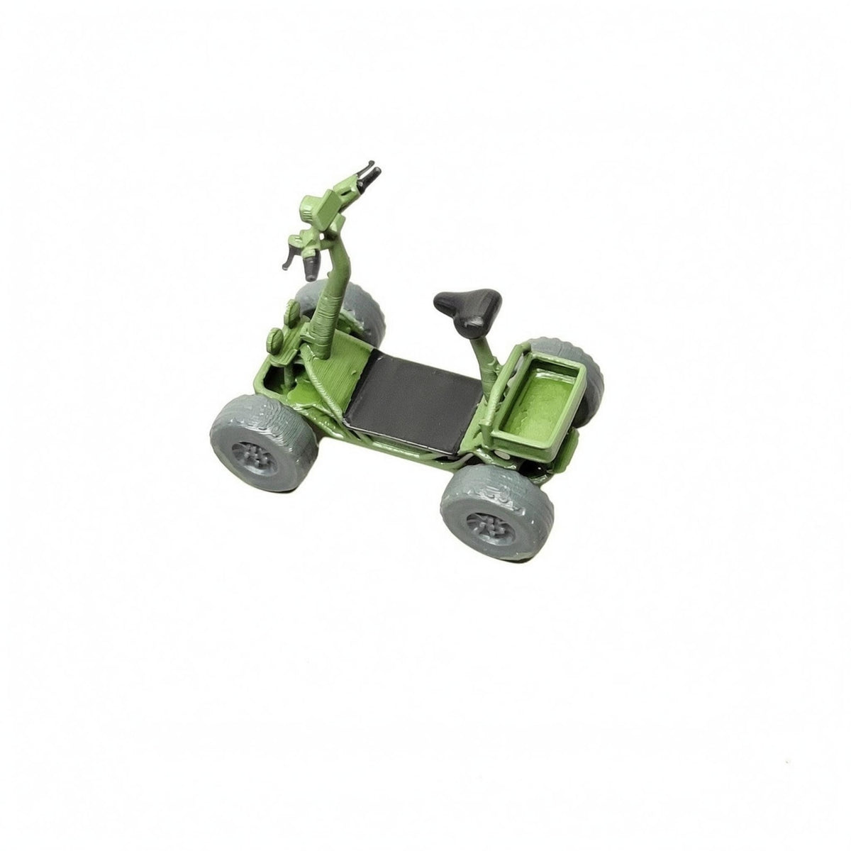 Miniature off-Terrain Vehicle Open-Frame off-Terrain Vehicle Model Cargo Basket Molded Detailing