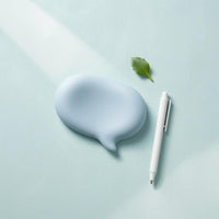 Speech Bubble Wrist Pad Silicone-Filled Keyboard Wrist Rest Palm Support Pad Washable Computer Accessory Skin-Friendly for Desk
