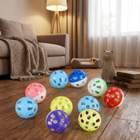 Parrot Bell Toy and Bell Ball, Parakeet Ball for Budgie and Cockatiel, Fun Parrot Cage Accessories for Birds