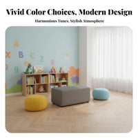 Unrestricted Combination Modular Block Sofa Modern Design Reconfigurable Foam Block Sofa Multiple Color Options Commercial Furniture Solid Wood Frame for Business Clients, Hotel Guests, Office Personnel, Lobby, Reception Area, Waiting Room, Library