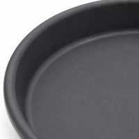Plant Saucers, High Rim Desktop Plant Pot Trays, Heavy Duty Water Catching Tray, for Indoor & Outdoor Plants