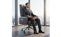 Office Chair Padded High-Back Office Chair Cushioned Seat Seating Furniture
