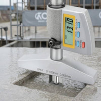 0.001 Mm Resolution Digital Depth Micrometer Flat Base Precision Depth Micrometer Accurate Measurement Shop Instrument
