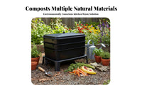 Red Wiggler Farming Box Easy to Use Vermicompost Bin Kitchen Waste Composter Composting Creature Farm