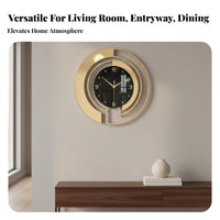 Modern Decorative Clock Elegant Design Modern Artistic Clock Battery Operated Artistic Timepiece