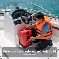 External Board Engine Petrol Reservoir Fire Resistant Portable Boat Gas Reservoir Boat Petrol Container Long-Lasting