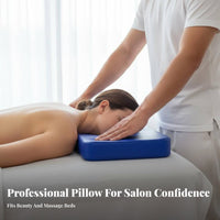 Beauty Bed Headrest Comfortable Massage Face Pillow Ergonomic Design Prone Face Rest for Masseuses, Stomach Sleepers, Spas, Permanent Design Parlors
