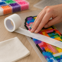 Extra Wide High-Tack Masking Tape for DIY Crafts and High-Temperature Applications
