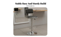 Third-Party Certified Gas Lift Swivel Stool with Wheels Stable Widened Base Adjustable Swivel Stool Easy to Clean Rolling Barber Chair for Beauticians, Estheticians Artists, Reception Area, SPA, Medical Office, Workshop