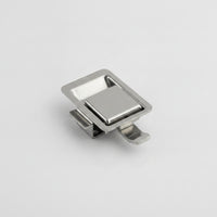 Panel Latch Lock Stainless Steel Recessed Latch with Handle Cabinet Door Lock Polished for Builders, Industrial Cabinets