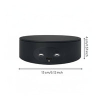 2 Speed Control 360 Degree Display Turntable Portable Mini Rotating Display Stand Battery Powered Product Photo Turntable for Photographers, Sellers, Live Broadcasting