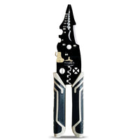 Insulated Handles Wire Stripping Plier Size Markings Wire Stripping Pliers Spring-Loaded Multi-Function Cable Cutter Allall-in-One for Electricians