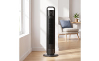 Quiet Floor Fan with Distant Control Wide Oscillation Oscillating Floor Fan 4-Speed Slim for Small Apartment