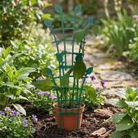 Indoor Plants Garden Trellis for Climbing Plants, Adjustable Plant Support for Tomato Plants, Stackable Grid Trellis Design, Expanding Trellis