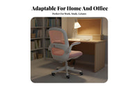 Height Adjustable Ergonomic Student Desk Chair ergonomic spinalrest Rolling Mesh Chair quiet-rolling casters rotating Seat 90° Flip-up Armrests for Students, Teenagers, Children, Study Room, Workspace, Bedroom